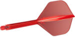 Target Fluturas si tija intr-o bucata Target K-Flex rosu, fluturas No2, tija lunga (TRG410030)