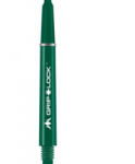 Mission Tija darts Mission GripLock, verde, 48mm, lung (M000173)