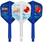 Target Japan Fluturas si tija darts Target Japan K-Flex Rising Sun, No6, fluturas si tija lunga (TRG410217)