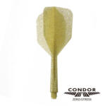 Condor Fluturas si tija darts Condor Glitter auriu, fluturas Small si tija medie (CN366341)