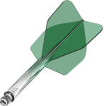 Mission Fluturas si tija intr-o bucata Mission Force 90 verde fluturas standard No6 tija lunga (M001509)
