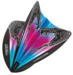 Red Dragon Fluturasi Darts Red Dragon Hardcore Peter Wright Snakebite Freestyle, roz-albastru (F6691)