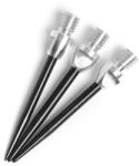 Harrows Varf de steel darts cu filet 2BA, argintiu/ negru Harrows 3 buc (AB10220)