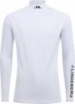 J. Lindeberg Aello Soft Compression Top White/Black L Îmbrăcăminte Termică (GMJT06334-0000-L)