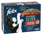 FELIX Deliciously Sliced Házias Válogatás szószban 12x80 g