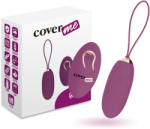 COVERME - Lila tojás vibrátor távirányítóval - pajkospajtas