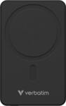 Verbatim Charge 'n' Go Essentials Powerbank, Qi vezeték nélküli töltés, USB-C, 10000 mAh, fekete (32227) (32227)