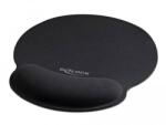 Delock - Ergonomic Mouse pad with Wrist Rest black 252 x 227 mm - 12559 (12559)