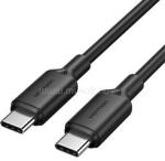 Vention Szövet USB-C -> USB-C, (3A, fekete), 2m, kábel (TRCBH) (TRCBH)