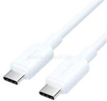 Vention Szövet USB-C -> USB-C, (3A, fehér), 2m, kábel (TRCWH) (TRCWH)