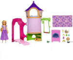 Mattel Disney Aranyhaj és a nagy gubanc: Aranyhaj hercegnő baba és tornya, Rapunzel (HMV99) - morzsajatekbolt
