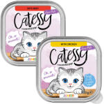 Catessy 4x32x100g Catessy Junior Paté vegyes csomag nedves macskatáp 20+4 ingyen
