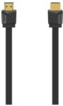 Hama Cablu HDMI Ethernet Hama 205013, 1.5m, 4K HDR, placat aur (Negru) (Hama 205013)