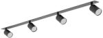 TK Lighting Spot încastrat NEX 4xGU10/10W/230V negru (TK10801)