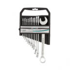 STELS Professional 6-22mm 12db-os hajlított kombinált csillag-villáskulcs készlet CrV (15429) (15429)
