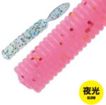 Major Craft Aji-Do Worm Candoll 5cm #002 Glow Pink (ADW-CD2.0-002)