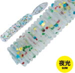 Major Craft Aji-Do Worm Candoll 5cm #005 Clear Lame Mashimashi Glow (ADW-CD2.0-005)