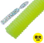 Major Craft Aji-Do Worm Candoll 5cm #003 Glow Chart (ADW-CD2.0-003)