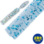 Major Craft Aji-Do Worm Candoll 5cm #001 Iwashi Dot Glow (ADW-CD2.0-001)