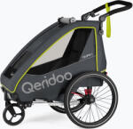 Qeridoo kerékpár utánfutó Qupa 1 lime