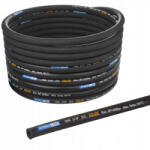  HydroLine magasnyomású hidraulikus tömlő DN8, 2SC, 5/16", 400 bar - Dupla acélfonatos erősítés (méterre vásárolható)