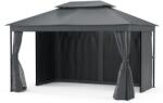Blumfeldt Mondo Dual pavilon 3x4 dupla tetővel és szúnyoghálóval (GDI17-MondoDual3x4G) (GDI17-MondoDual3x4G)