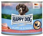 Happy Dog Supreme Sensible Puppy+Junior konzerv Lazac, csirke és burgonya 6x200 G - dogshop