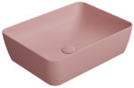 SAPHO GSI Sand pultra helyezhető kerámia mosdó 50x38 cm, matt rózsaszín 903724 (903724)