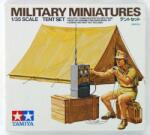 TAMIYA Tent Set makett figura 1: 35 (300035074) (300035074)