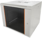 Techson Rackszekrény, 19", 9U, fali - ipkameradiszkont - 51 001 Ft