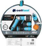 Cellfast Hobby 6 Rétegű Tömlő Szett (fekete / 1/2" 20 m)