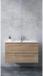 Water Fun Catania Sonoma Dulap de baie cu lavoar 60cm - casasclipitoare
