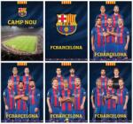 White Crystal FC Barcelona A/4 kockás füzet (177274) - topjatekbolt