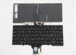 Dell Latitude 7400 series W03TN háttérvilágítással (backlit) fekete magyar (HU) laptop/notebook billentyűzet gyári