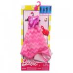 Mattel Barbie Fashions Complete Look Red Dress FCT37 Papusa Barbie
