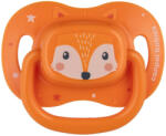 Canpol Babies Canpol babák szilikon cumi szimmetrikus CUTE ANIMALS 0-6m - narancs