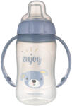 Canpol babies Canpol babák CUTE ANIMALS edzőpohár szilikon itatóval 320ml - kutya