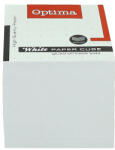 OPTIMA Kockatömb fehér OPTIMA 9x9x9 cm ragasztott (22947) - papir-bolt