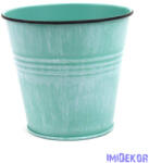  Színes bádog vödör 11, 5cm - Menta