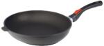 SKK Serie 3 Indukciós titánium halas serpenyő 38x28 cm, mélység 6 cm levehető fogantyúval