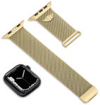 Police Mesh arany színű Apple Watch szíj 20 mm