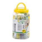 SapiSelco Kábelkötegelő szett (1200 db) minőségi gyorskötöző mix Típus: SapiSelco SELFIT [BUCK. 001]