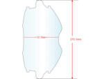 IWELD FLIP-UP DIGITAL 5.2 köszörűs védőplexi (2 db/cs) (8FLPUPGRDCOLENS)