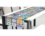DIMEX Abroszok - asztali futó ősi csempe 40 x 140 cm (TS 016)