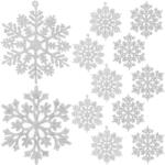 Ruhhy Karácsonyfa dísz hópelyhek 12 db (id_17032-code_22516) - holnapszallitjuk
