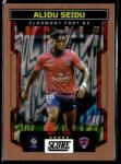 Panini 2023 Panini Score Ligue 1 Bronze Swirl #23 Alidu Seidy