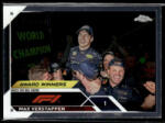Topps 2023 Topps Chrome Formula 1 F1 Award Winners #190 Max Verstappen