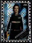 Topps 2021 Topps Chrome Formula 1 Checker Flag Refractors #9 Fernando Alonso