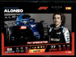 Topps 2021 Topps Formula 1 Turbo Attax #50 Fernando Alonso