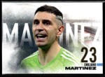 Futera 2024 Futera FX WORLD FOOTBALL Landscape #FXL04 Emiliano Martínez